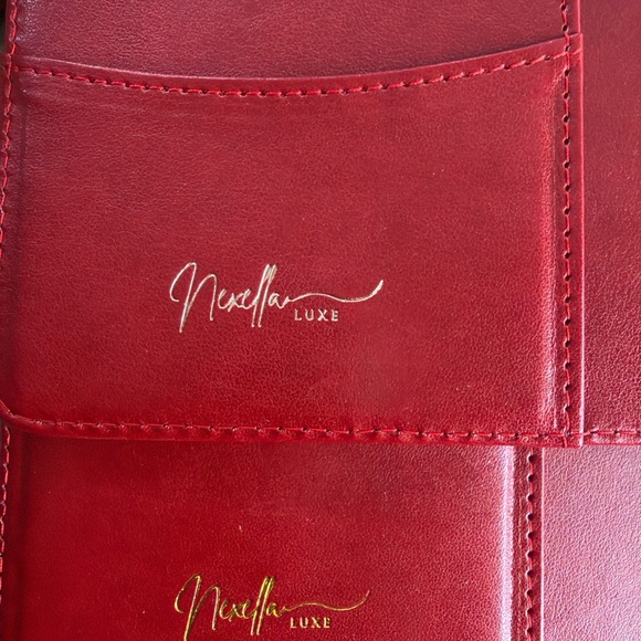 Brown Checkered A5 Planner with RED INTERIOR - Picture 10 of 15